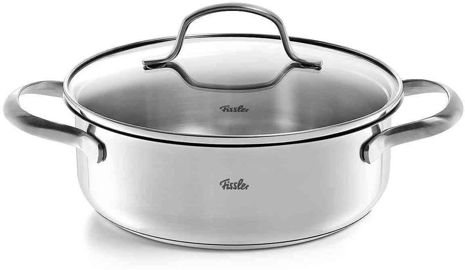 Fissler Bratentopf San Francisco mit Glasdeckel, Edelstahl 18/10, 16 cm, 040-123-16-000 Bild 1