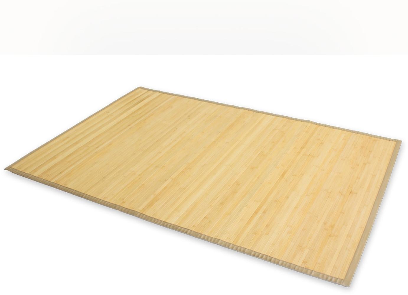 Bambusmatte Bambusteppich, Bambus natur, 60x180 Bild 1