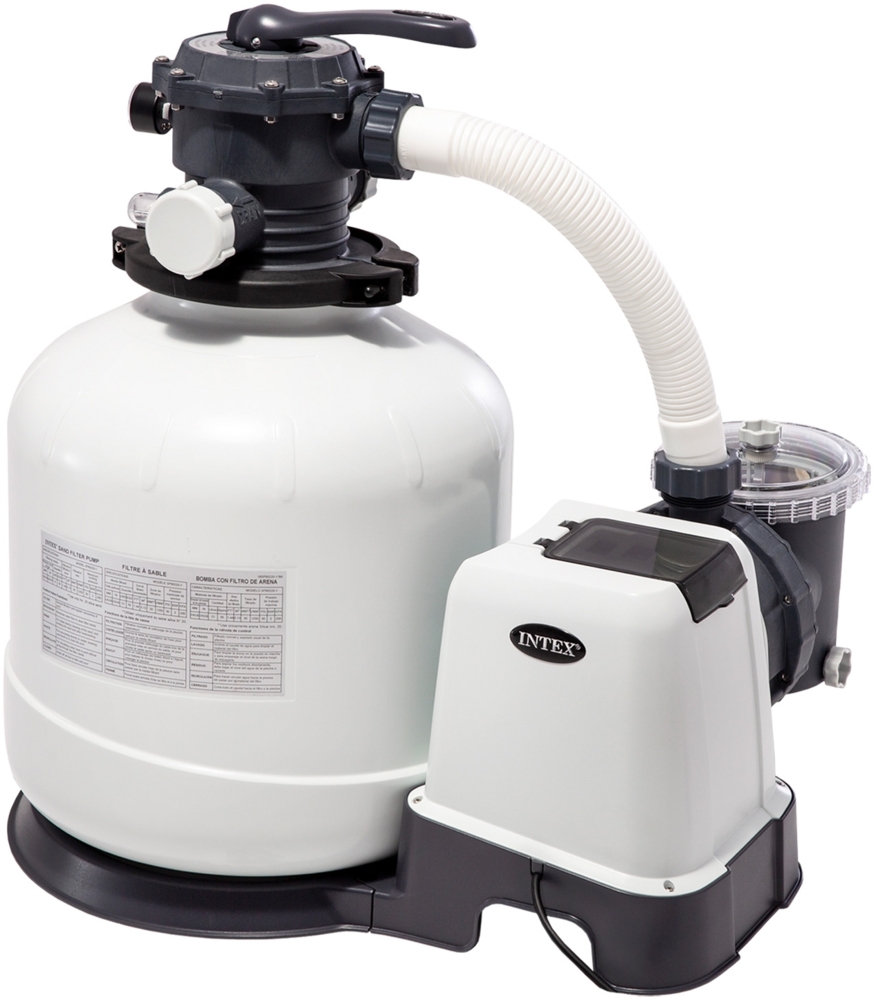 Intex Swimming Pool Sandfilteranlage "Krystal Clear SF60220-2",für Pools bis 42.000 l Wassermenge Bild 1