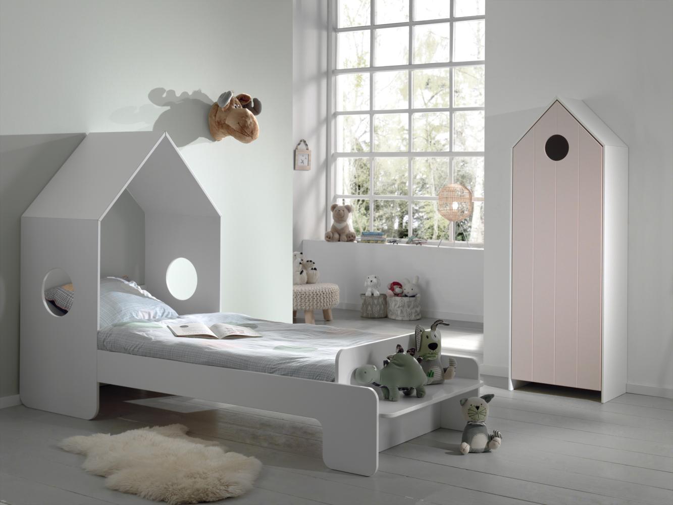 Vipack 'Casami' 2-tlg. Kinderzimmer-Set 90x200 cm pink Bild 1