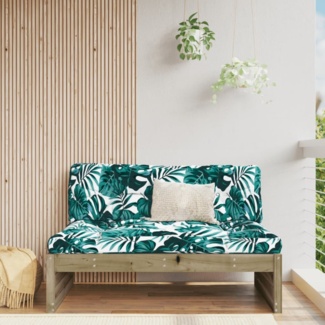 vidaXL Mittelsofa, Kiefernholz Imprägniert, 69 x 120 x 95 cm