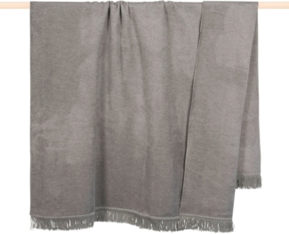 pad Wohndecke, Mischgewebe, 150x200 cm, Sydney light grey