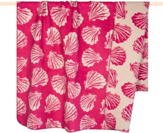 pad Wohndecke, Mischgewebe, 150x200 cm, Shell Muschel Pink