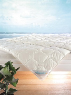 f.a.n. Cool Sommerbettdecke 135x200 cm mit Leinen und Seide gefüllt