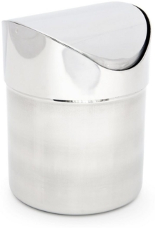 Edelstahl Tischabfallbehälter 1,2 Liter