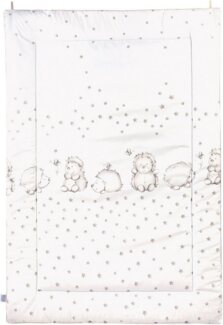 Julius Zöllner Baby Krabbeldecke , Weiß, 95x135 cm, Igelchen
