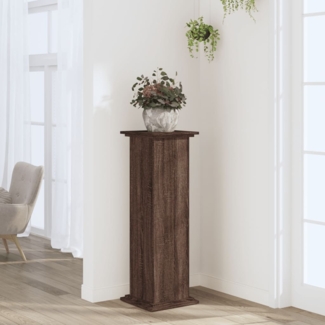 vidaXL Pflanzenständer Eichen-Optik 33x33x100 cm Holzwerkstoff 852984
