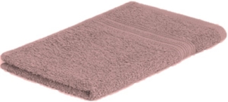 Exklusiv Heimtextil Gästehandtuch Frottier 500 g/m² 30 x 50 cm Rosa