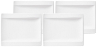 Villeroy & Boch NewWave Brotteller 18 x 15 cm 4er Set - DS