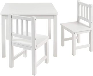 Bomi 'Amy' 3-tlg. Kindersitzgruppe, Kiefernholz weiß
