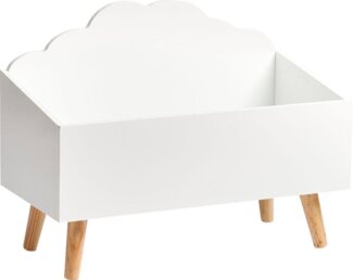 Zeller Kinder Aufbewahrungstruhe Aufbewahrungsbox Spielzeugkiste MDF \"Wolke\"