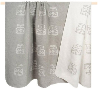 pad Wohndecke, Mischgewebe, 150x200 cm, Bussis Light Grey