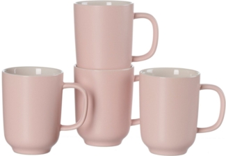 Ritzenhoff & Breker JASPER Kaffeebecher 285 ml 4er Set rosa