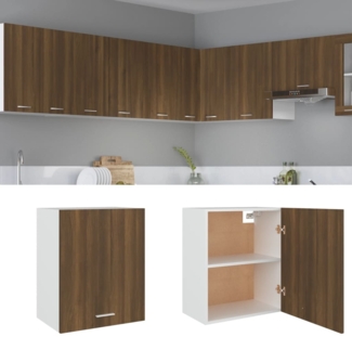 vidaXL Hängeschrank Lyon Braun Eichen-Optik 50x31x60 cm Holzwerkstoff 815587