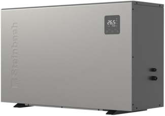 Steinbach Wärmepumpe "Silent 9", grau,für Pools bis 40.000 l, 9 kW Heizleistung