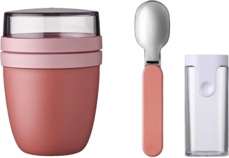 Mepal ELLIPSE Lunchpot + Faltbarer Löffel in Vivid Mauve