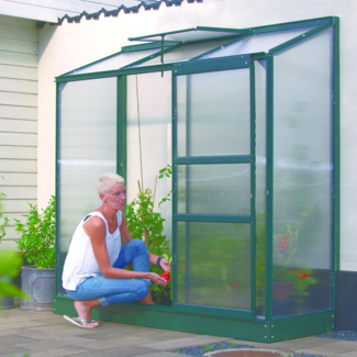 Vitavia Gewächshaus Ida 1300, smaragd, 4 mm HKP