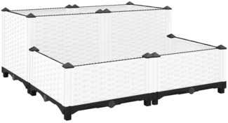 vidaXL Hochbeet 80x80x38 cm Polypropylen 153316