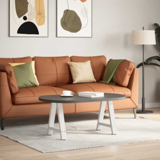 vidaXL Couchtischbeine A-Form 2 Stk. Weiß 50x(42-43) cm Stahl 4012833