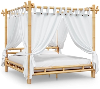 vidaXL Himmelbett 180x200 cm Bambus