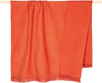 pad Wohndecke, Mischgewebe, 150x200 cm, Sydney Pumpkin Orange
