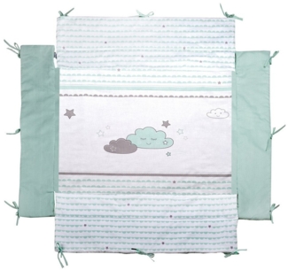 roba Universal-Laufgittereinlage 'Happy Cloud' - Geeignet für Laufgitter 75 x 100 cm bis 100 x 100 cm