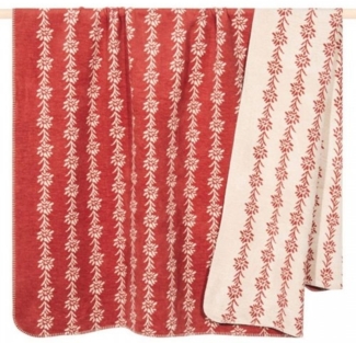 pad Wohndecke, Mischgewebe, 200x150 cm, Edel Edelweiss Rust