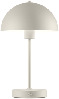 skølm 'Aeriala' LED-Tischlampe kabellos, mit USB-C aufladbar, inkl. 3 Helligkeitsstufen, beige, warmweißes Licht (Energieklasse G)