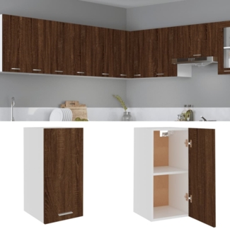 vidaXL Hängeschrank Lyon Braun Eichen-Optik 29,5x31x60 cm Holzwerkstoff 826622