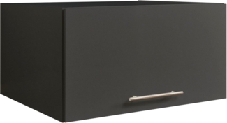 Laundreezy Aufsatzschrank, Holzwerkstoff anthrazit, 38 x 67,5 x 67,5 cm