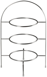 ASA Selection à table Etagere Gestell 3-stufig für Teller Ø 27 cm, ohne Teller, Edelstahl, H 49 cm, 99205950