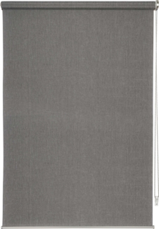 ondeco Rollo für Wand-Deckenmontage, Design Cool Sichtschutz, Seitenzugrollo Sonnenschutz Fenster innen lichtdurchlässig und Blickdicht - Grau - 140x160 cm