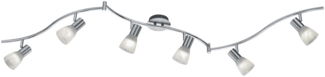 Schicker 36 Watt LED Strahler in Nickel matt