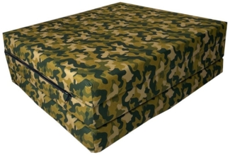 Klappmatratze Gästematratze Como M - 180 x 65 x 7 cm W388 (Yellow)