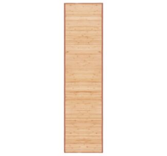 vidaXL Teppich Bambus 100x160 cm Natur 247200