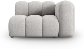 Micadoni Modul Lupine 1-Sitzer Rechts Chenille Hellgrau