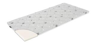 Träumeland Reisebettmatratze 'Exclusiv Sterne' 60x120 cm grau