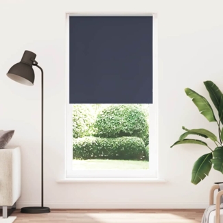 vidaXL Verdunkelungsrollo Marineblau 115x210 cm Stoffbreite 110,7 cm 4011573