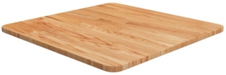 vidaXL Tischplatte Quadratisch Hellbraun 60x60x1,5cm Behandelte Eiche 343002