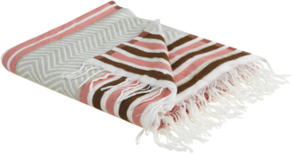 Beliani 'Magar' Kuscheldecke, Acryl beige, 130 x 170 cm