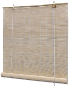 vidaXL Bambusrollo, Beige, 120x220 cm, 1 Rollo