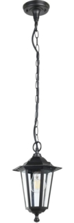 Eglo 22471 Aussenleuchte LATERNA 4 schwarz, E27 max. 1X40W H:90cm Ø20,5cm