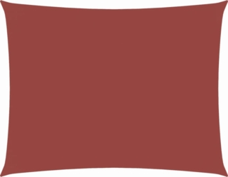 vidaXL Sonnensegel Oxford-Gewebe Rechteckig 3x4 m Terrakotta-Rot 135375