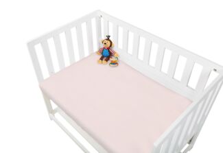 Pinolino Spannbettlaken Jersey 2-er Pack,rosa,60x120/70x140 cm