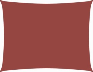 vidaXL Sonnensegel Oxford-Gewebe Rechteckig 3x5 m Terrakotta-Rot 135377