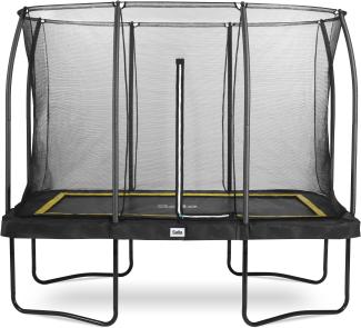 Salta 'Comfort Edition' Trampolin inkl. Sicherheitsnetz, rechteckig, schwarz, 214x305 cm