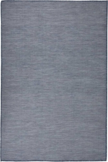 vidaXL Outdoor-Teppich Flachgewebe 120x170 cm Blau 340795