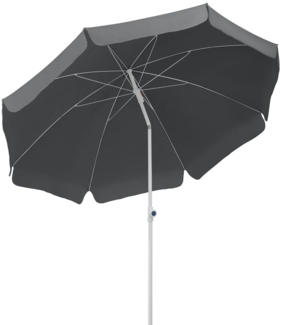 Schneider 'Ibiza 240/8' Sonnenschirm, rund, Ø ca. 240 cm, anthrazit