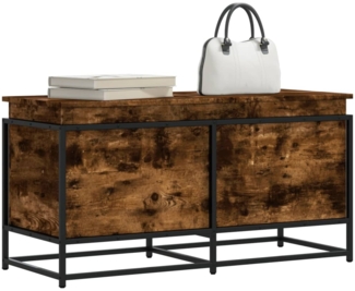 vidaXL Aufbewahrungsbox mit Deckel Räuchereiche 100x40x51,5 cm 848806