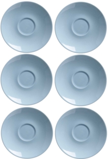 Ritzenhoff & Breker DOPPIO Espressountertasse 12 cm nordic blau 6er Set - A